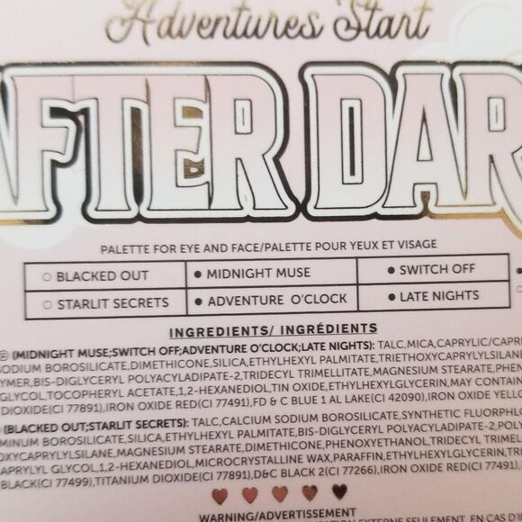 P.Louise - After Dark Mini Eyeshadow Palette - Adventure Starts After Da… - Picture 4 of 9